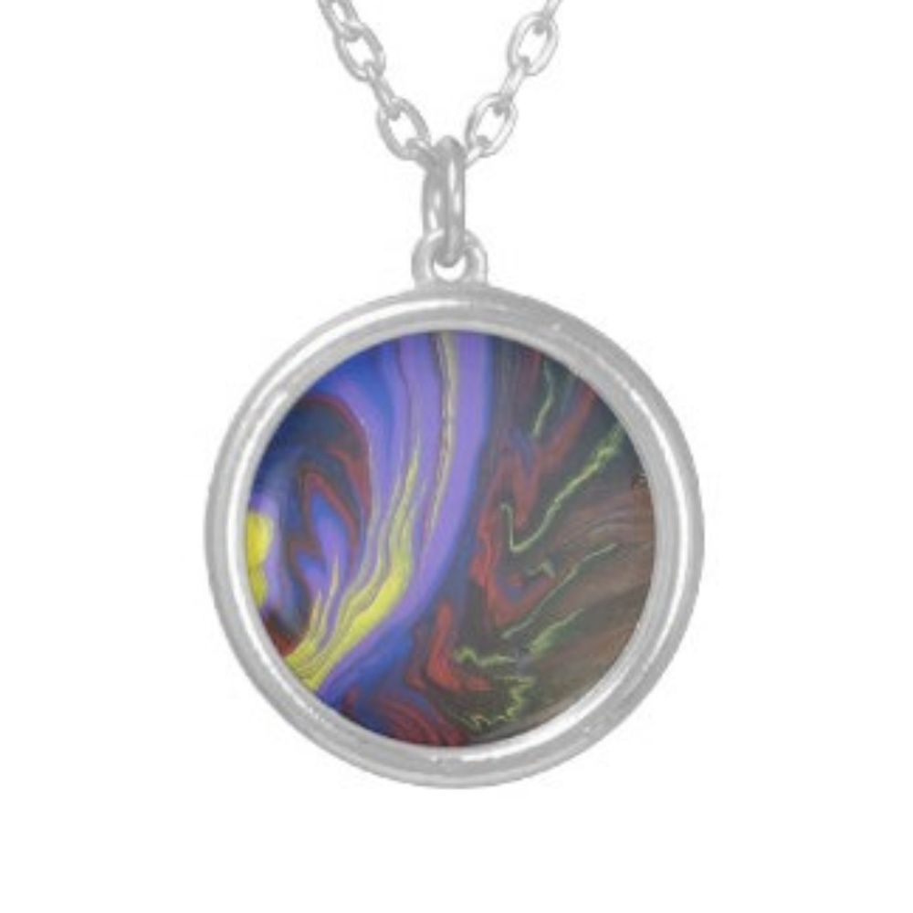 Purple Explosion Necklace